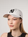 Бейсболка AMERICAN NEEDLE арт. SMU694D-NBY New York Black Yankees Archive NL (белый)